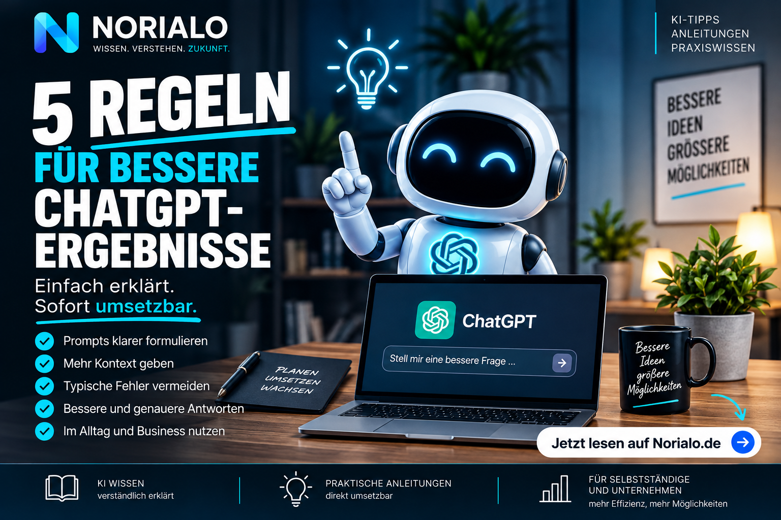 5 Regeln für bessere ChatGPT-Ergebnisse: So schreibst du bessere Prompts